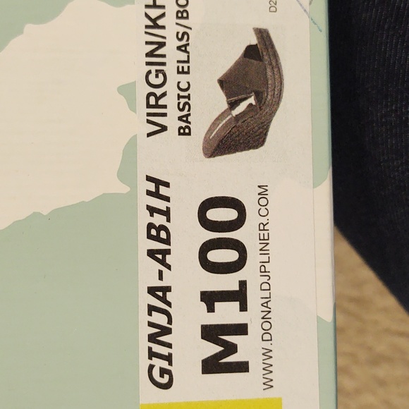 Donald Pliner Wedge Snakeskin Pattern Espadrilles 10M, 🆕 in box. - Picture 6 of 16